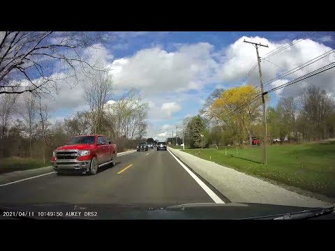 Tire on the Loose Collides with Car || ViralHog