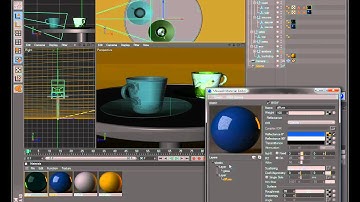 Maxwell Render plug-in for Cinema4D: Materials