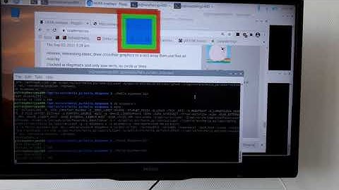 Raspberry dispmanx HDMI overlay moving around