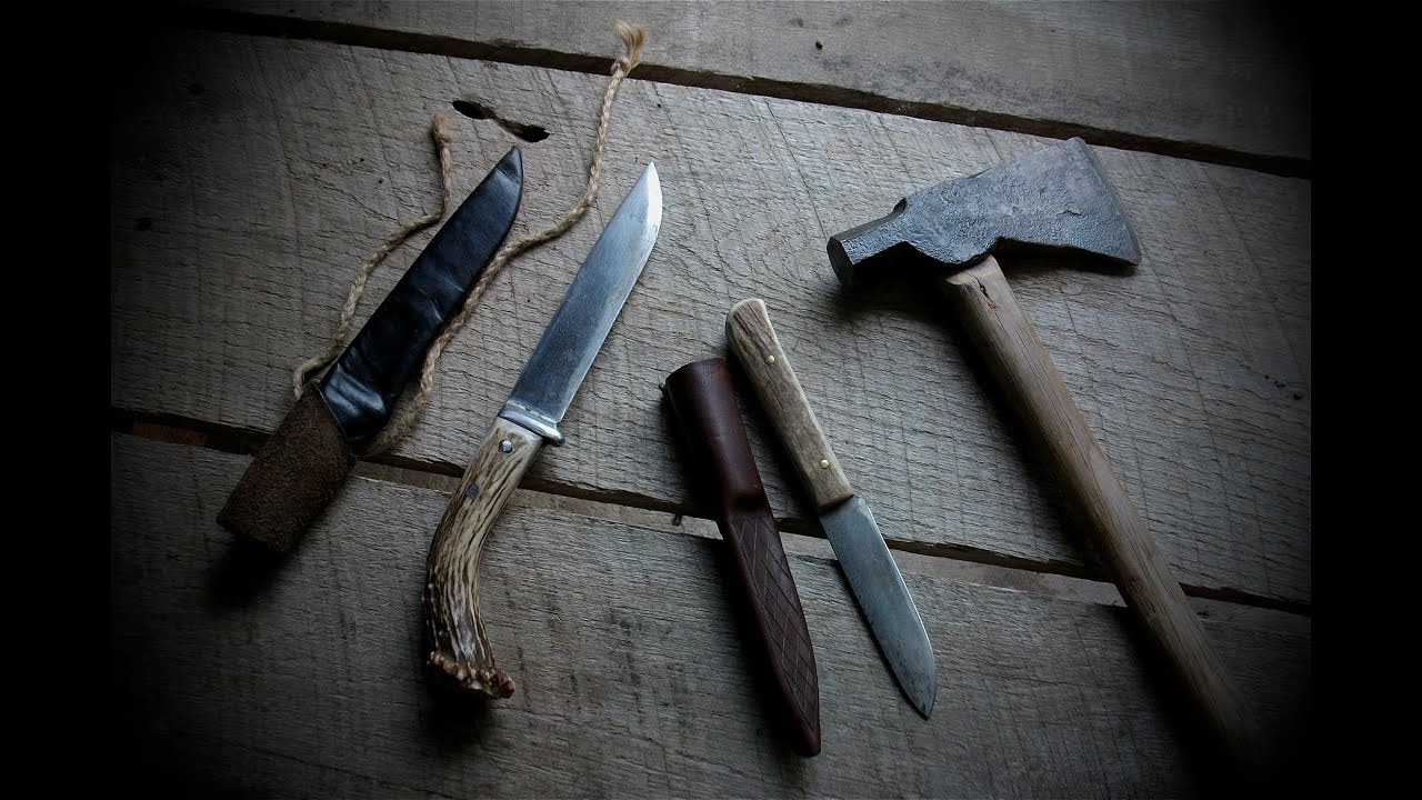 18th Century Journal | My Knives & Tomahawk - YouTube