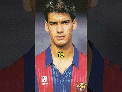 Pep guardiola through the years #shorts