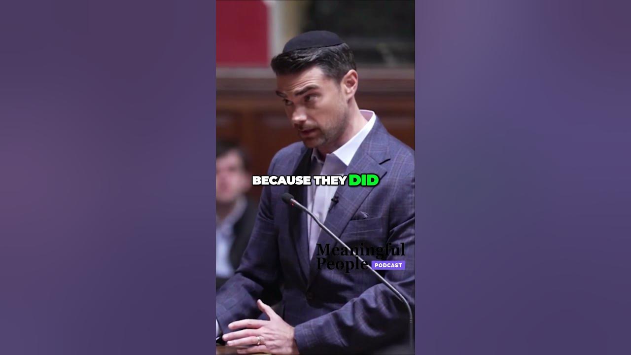 Ben Shapiro EMBARESSES pro-Palestinian Oxford student #israel #gaza Ben Shapiro EMBARESSES pro-Palestinian Oxford student #israel #gaza