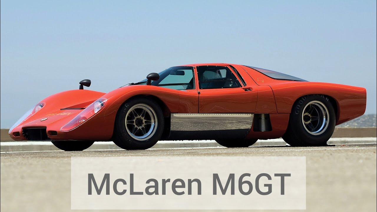 McLaren M6GT: um carro de corrida para as ruas - Automais