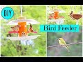 How To Make A Bird Feeder/ DIY Homemade Plastic Bottle Bird Feeder