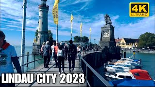 BODENSEE LINDAU CITY TOUR 4K FOOTAGE! Lindau travel guide 2023 - LINDAU STADTRUNDFAHRT 4K