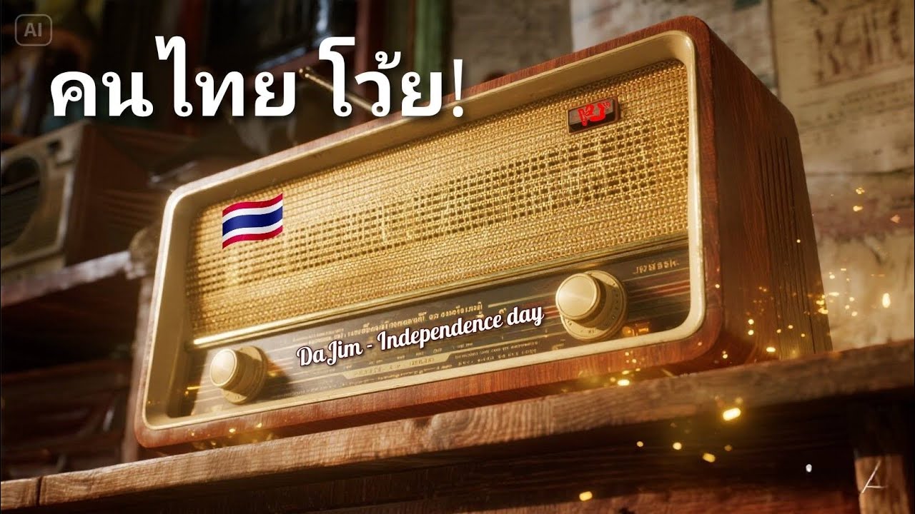 ปกเพลง คนไทยโว้ย — DAJIM