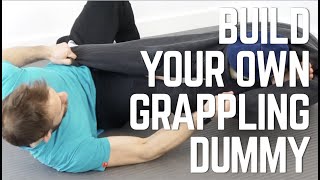 Build your own grappling dummy in less than 10 minutes