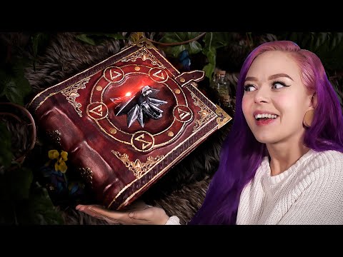 Binding A LEATHER BOOK with THE WITCHER Sigil on the Cover!