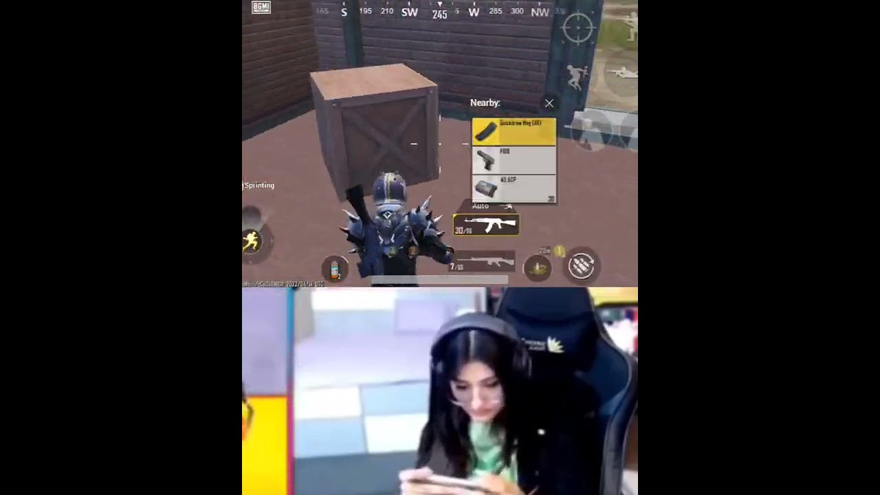 payal gaming 1vs3 conqueror player 😱 #youtubeshorts #short #payalgaming #virelvideo #livestream