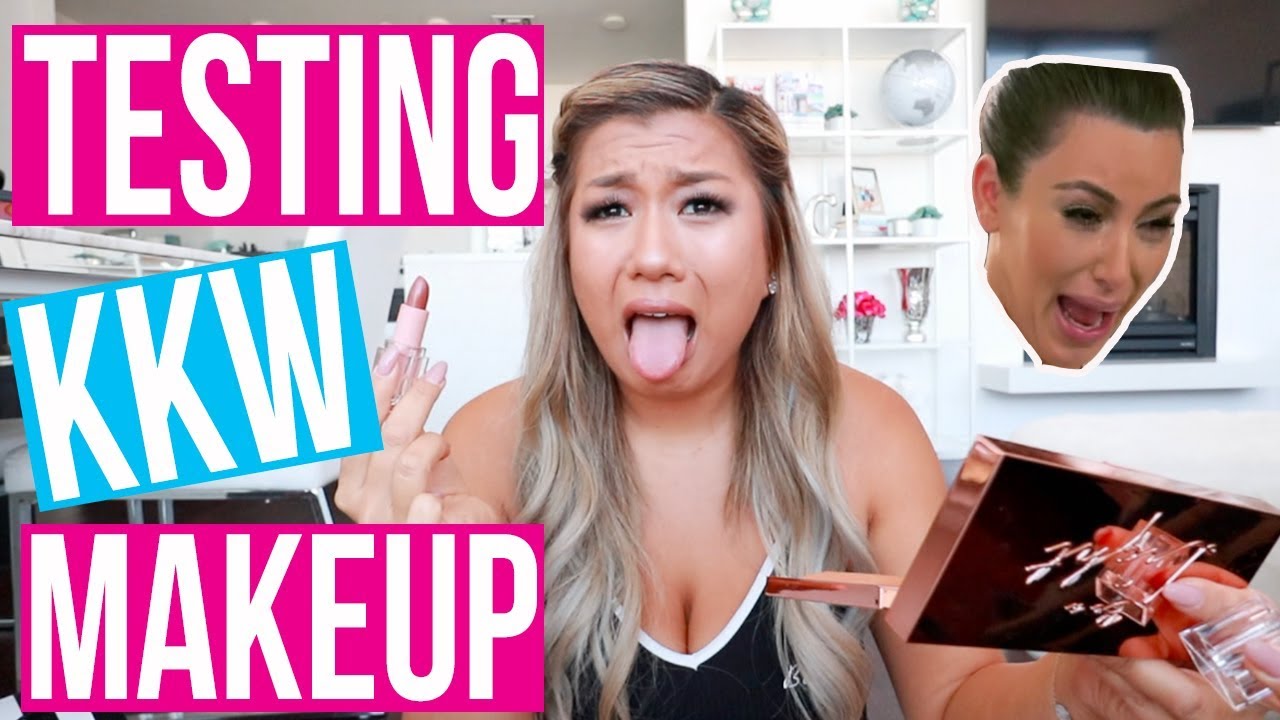 TESTING KKW MAKEUP!! *HONEST*