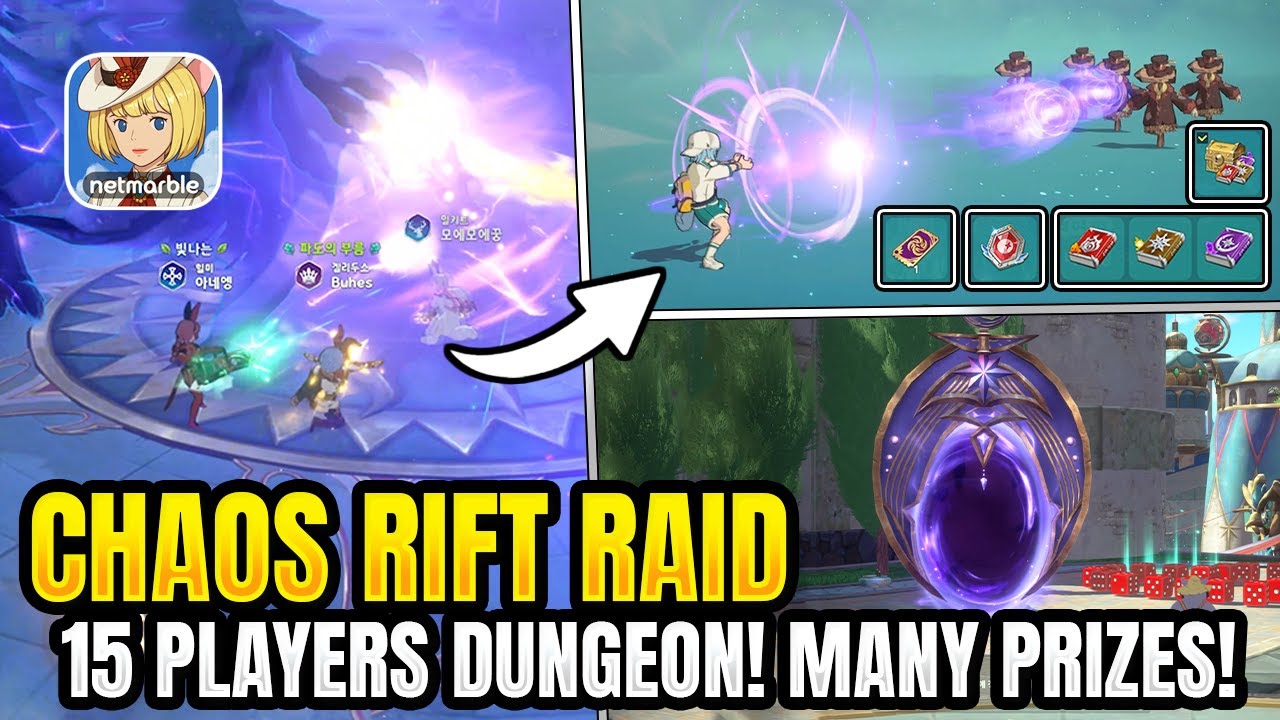 Chaos Rift Chaos Rift Raid is BACK! New Prizes!🤩 【Ni no Kuni: Cross Worlds KR ...
