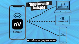 Share NapsternetV VPN Via Mobile Hotspot: No Third-party Application screenshot 3