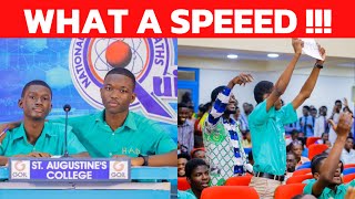 Herh🔥😳 What An Electrifying SPEED RACE By St. Augustine’s College | #NSMQ2025