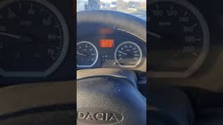 Dacia Logan MCV 7 мест 1.5 dci k9k Тест драйв эконом режима Часть 1