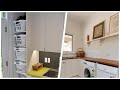 75 Mid-sized Laundry Room With A Double-bowl Sink Design Ideas You'll Love 🔴