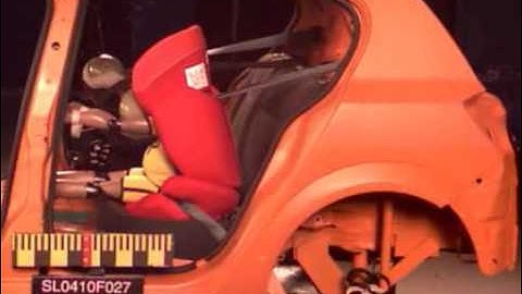 Краш-тест Cybex Free Fix | Лобовой удар