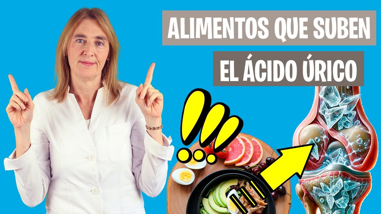 Estos ALIMENTOS suben tu ÁCIDO ÚRICO | Reduce tus valores de ácido