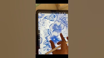 A New Seamless Pattern Design #shorts #viralvideo #procreate #pattern #shortvideo #viralshorts