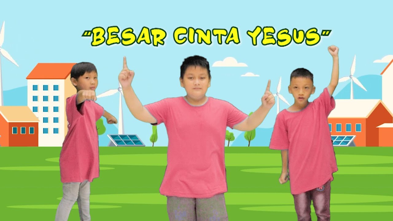 BESAR CINTA YESUS | Lagu PASKAH Sekolah Minggu | GMIM Baitani Matani