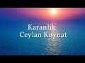 Karanlik  -  Ceylan Koynat 1080p Lyrics