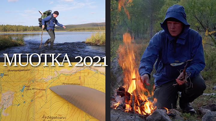 Vaellus Muotkatunturin erämaassa kesällä 2021