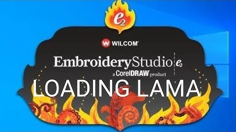Buka Aplikasi wilcom Loading lama, Wilcom embroidery studio #wilcom #youtube #1000subs