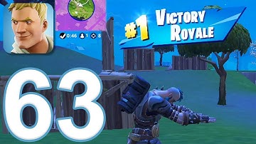 Fortnite Chapter 1 Mobile - Gameplay Walkthrough Part 63 - Solo Win (iOS, Android)