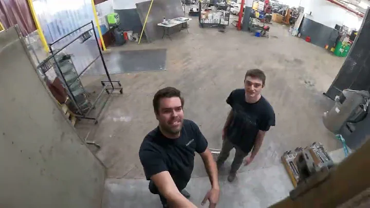 Powder Coating a Custom Stainless Steel Railing