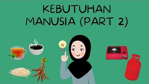 Beri contoh masing masing satu barang yang termasuk barang ekonomis dan barang bebas