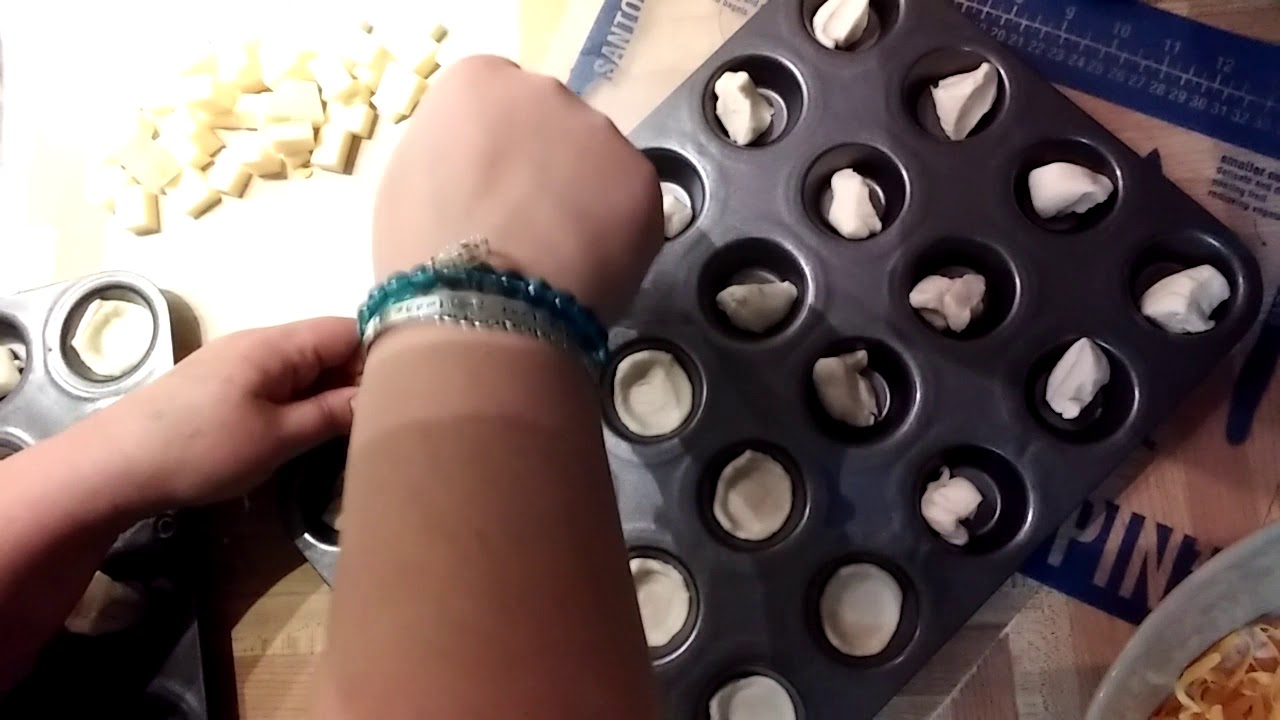 A Quick Appetizer in the Mini Muffin Tray using the Tart Shaper YouTube