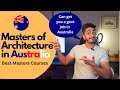Top Masters in Architecture & Design in Australia 2024 🏛️