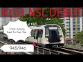 Alstom Movia R151 945/946 From Jurong East To Choa Chu Kang