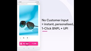 1-Click BNPL, UPI Payments | Nimbbl Checkout screenshot 2