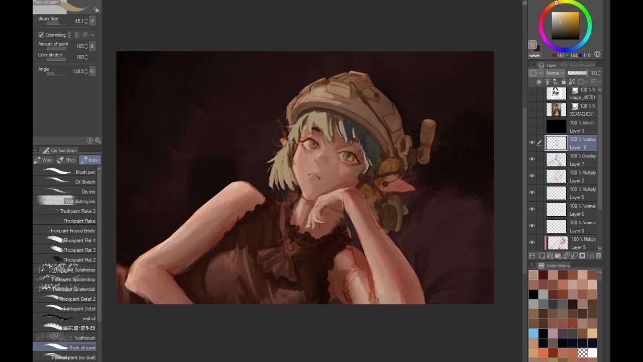 [Art Stream] painting study - YouTube