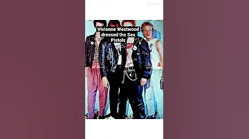 Vivienne Westwood dressed the Sex Pistols  #viviennewestwood #fashion #punk #sexpistols #70s #shorts