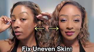 How to Instantly Even Out Your Skin Tone with Makeup | Beginner Friendly!