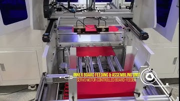 FULLY AUTOMATIC COLLAPSIBLE BOX ASSEMBLY & FORMING MACHINE