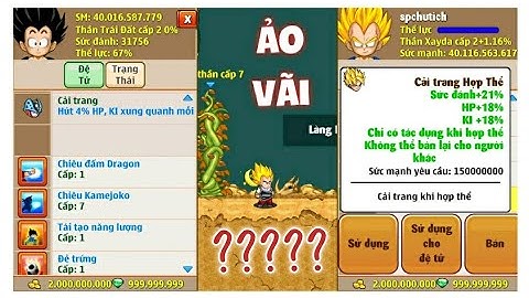 ⭐ Tặng Anh Em Con Nick 40 Tỷ Cực Ảo - Ngọc Rồng Online