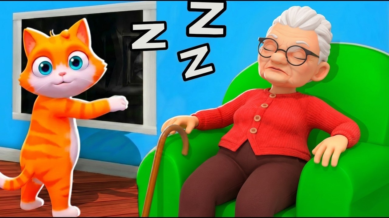¡Gato ESCAPA de ABUELA MALVADA en Roblox!