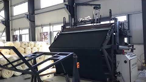 Auto Foam-roll Compressing Machine