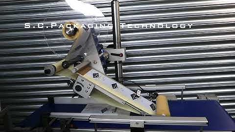 Coffee Bag Labelling Machine