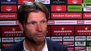 Jan Vreman na ADO Den Haag-De Graafschap: 'Een elftal gezien dat er echt in geloofde'