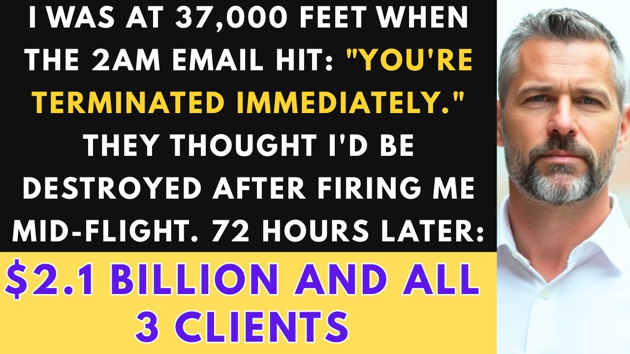 Они уволили меня в 2 часа ночи в середине полета после того, как я заключил сделку на 2,1 млрд до...