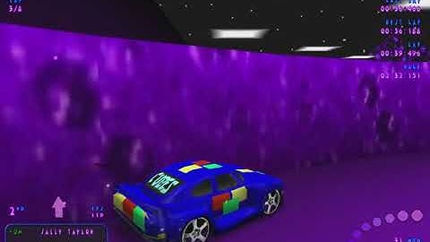 Re-Volt Custom Track Purple Mountains by Ørlar Møllur, 8 Lap Race