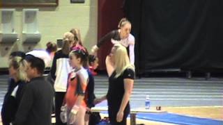 Courtney Johnston 2015 recruit Regionals KS 2013 Vault 1