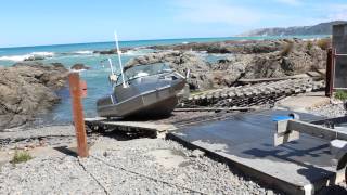 This is how we launch boats in New Zealand