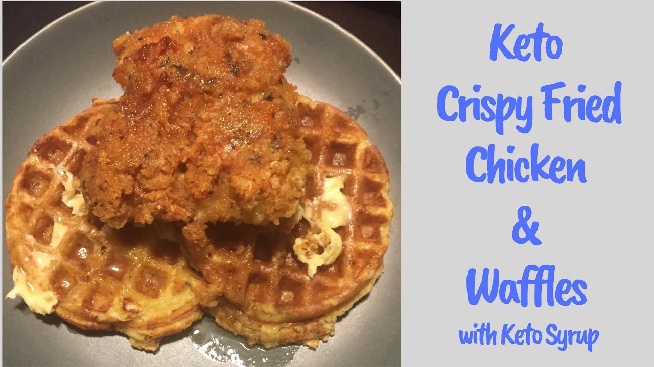Keto Chicken and Waffles Family Friendly Keto Meal YouTube