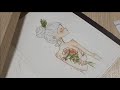 Pintando con acuarela⋆˚☆˖° speedpainting /Paint with me