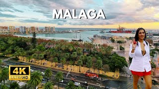 Málaga 2023, Spain  ??  Complete Walking Tour 4k HDR 60fps (▶168min)