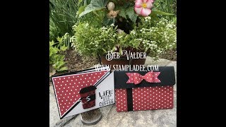 Triangle Fold Card with Deb Valder & Fun Stampers Journey